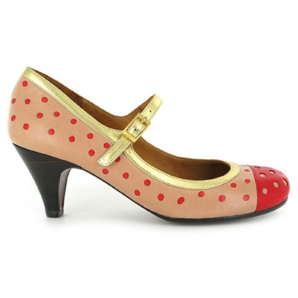 CHIE MIHARA Poker dot leather shoes  NEW IN BOX - Picture 9 of 9